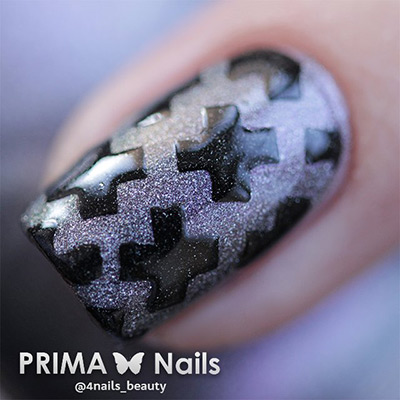 Трафарет для дизайна ногтей PRIMA Nails. Принт Крестики»